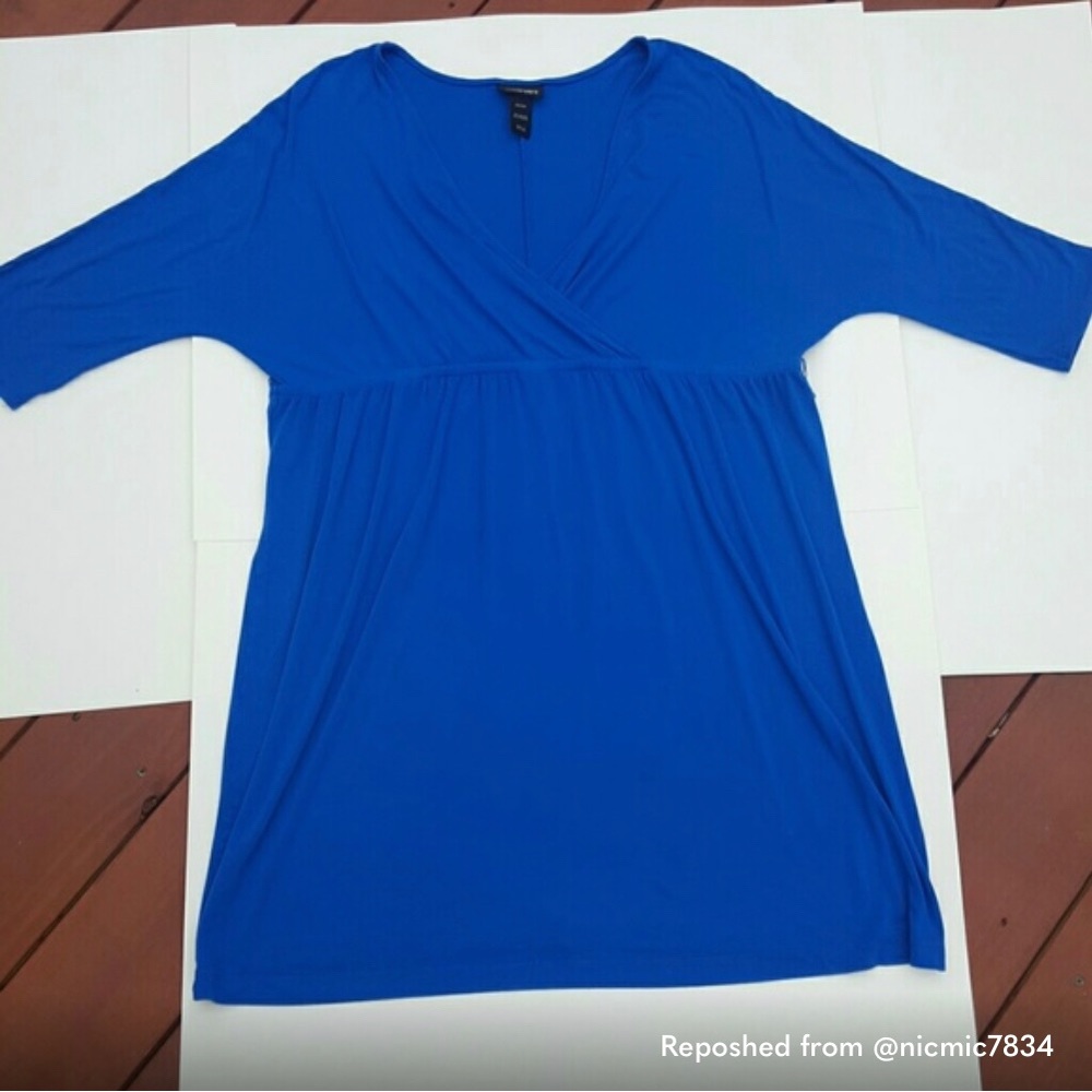 Blue Knit Lane Bryant Dress